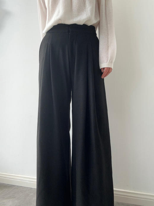 LCM｜Midnight patrol wide Pants [阔腿裤 黑 ] 商品图2