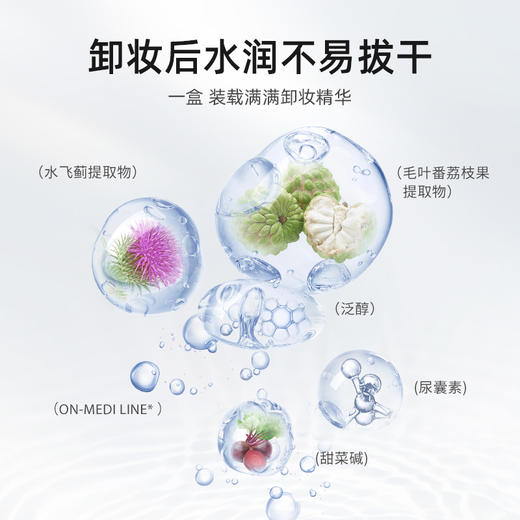 【新品】稚优泉眼唇卸妆棉片卸妆湿巾专用便携式抽取卸妆液二合一 商品图4