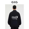 GXG男装  黑色翻领教练夹克 春季热卖夹克外套 商品缩略图3