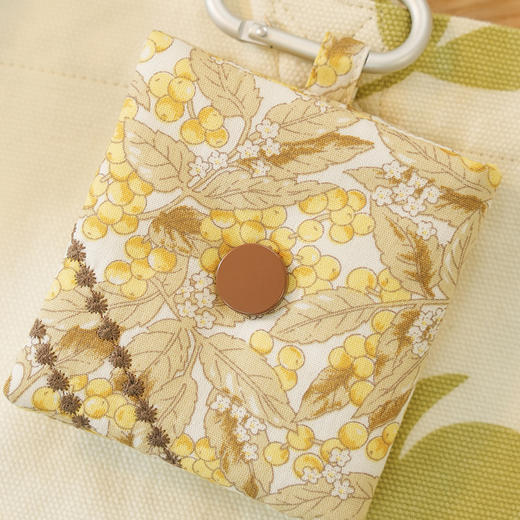 浆果系列蓝牙耳机包数据线收纳包蓝牙耳机包小包布艺拉链迷你U盘U盾保护便携 商品图0