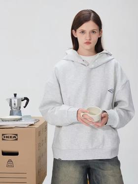 LIVINGTOWN/LT基础刺绣暗扣卫衣