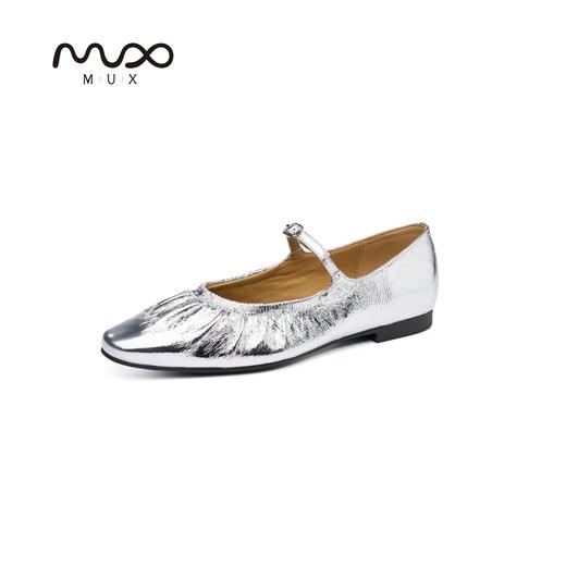 MUX迈思2025新款舒适方头百搭浅口软底鞋 商品图0