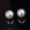 【圆满】刻面珍珠耳钉-ZZ12412009 商品缩略图0
