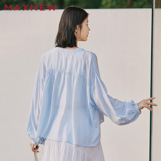 【衬衫】圆领休闲衬衫 1P1222308 商品图2