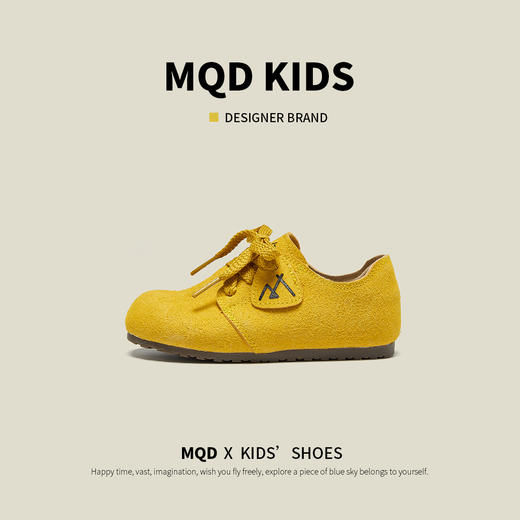 【ZY马骑顿】马骑顿童鞋全包勃肯鞋春季软底圆头复古百搭平底休闲鞋子 商品图0