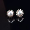 【圆满】刻面珍珠耳钉-ZZ12412009 商品缩略图1