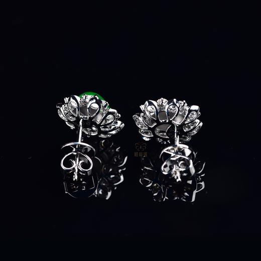 【繁花】翡翠耳钉-EZ12405006 商品图3
