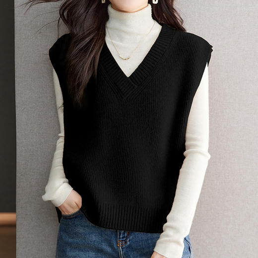 馥迦经典简约百搭马甲 商品图1