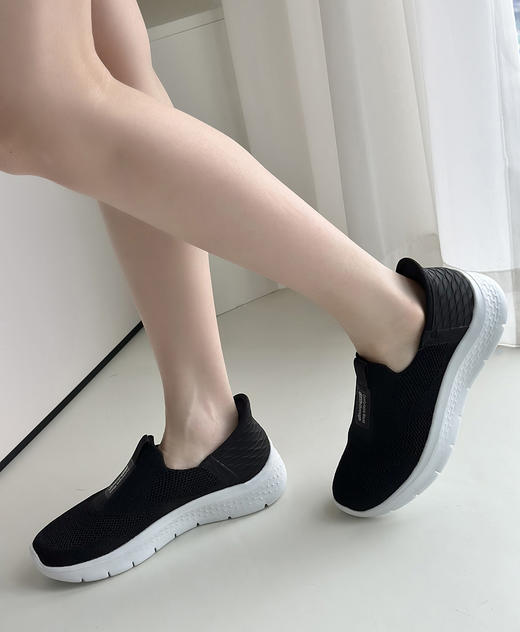 【工厂回笼资金，破价团】一脚蹬“闪穿鞋”，好穿不弯腰！【男女同款】4cm加厚打底，飞织鞋面，极简舒适，开春抢先一步！ 一脚蹬飞织休闲鞋BTHY-1141101 商品图3