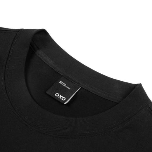 GXG男装黑色休闲短袖T恤 春季热卖T恤 商品图2