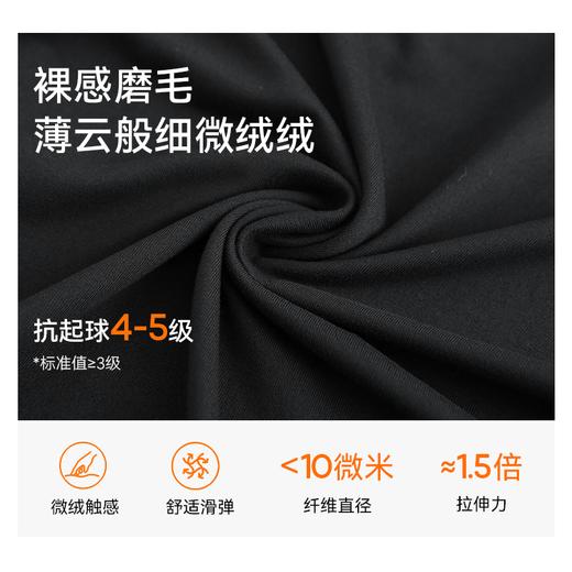 MOLYVIVI拼接款人鱼线外套2025春夏新款磨毛运动透气吸汗防晒UPF200＋ 商品图1