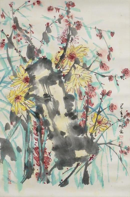 林顺文《花鸟之十六》国画70CM*46CM约3平尺手绘纸本宣纸作品【原作编号GH0430】 商品图1
