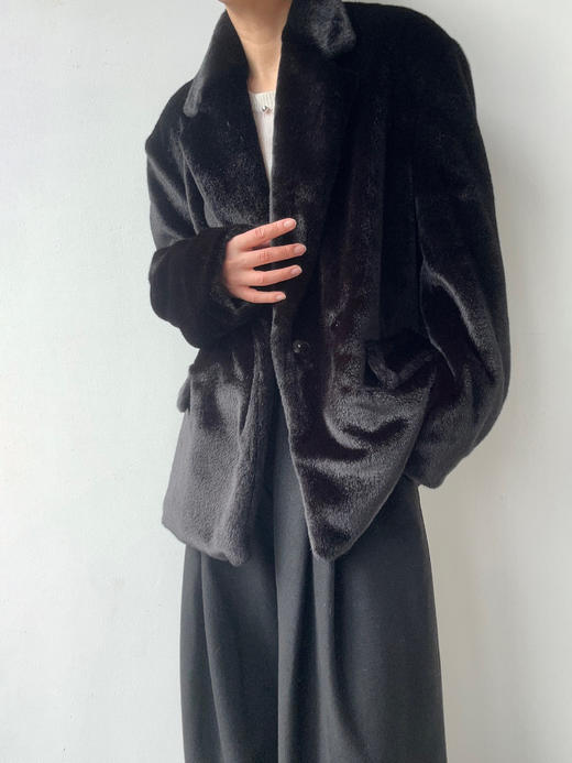 LCM｜Midnight patrol COAT [ 仿皮草 ] 【定制尺码加收10%定制费】 商品图8