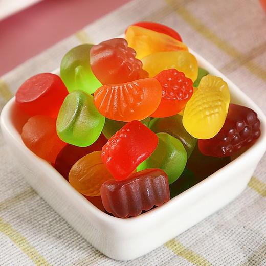 【酸甜好滋味❗️多味水果软糖】Q弹美味好吃不腻，口感细腻醇正，粒粒饱满有营养丰富，果汁软糖各种软糖L 商品图2
