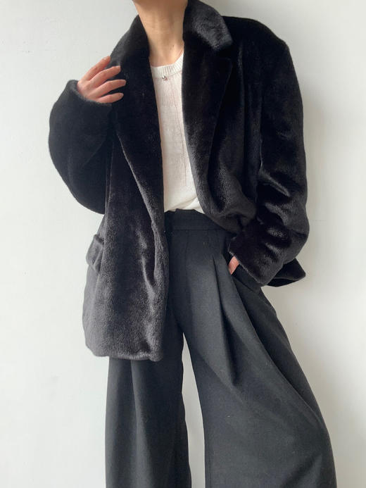 LCM｜Midnight patrol COAT [ 仿皮草 ] 【定制尺码加收10%定制费】 商品图5