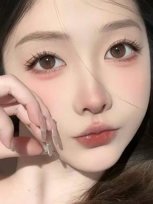 【中直径日抛】wecute-暮色棕-14.2mm【日抛 0-800度 无525/575】 商品图6