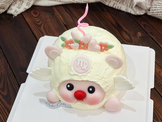 立体蛋糕 处女座Loopy 小海狸 星座 男生女生蛋糕 商品图1