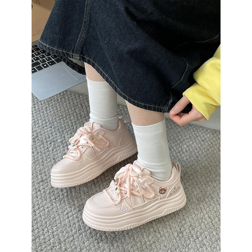 【YW】无忧购25年春季韩系卡通小清新百搭小众休闲板鞋MIS-3531（截单后7天发货) 商品图2