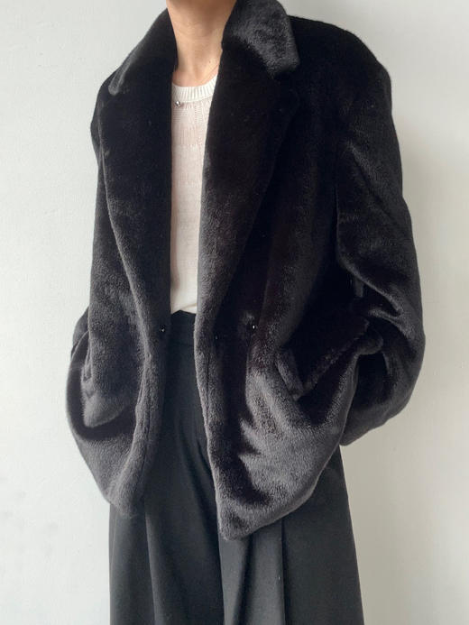 LCM｜Midnight patrol COAT [ 仿皮草 ] 【定制尺码加收10%定制费】 商品图1