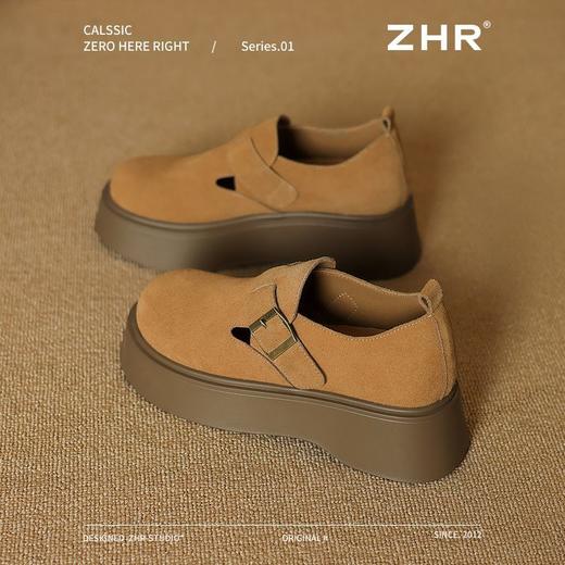 ZHR则则复古勃肯鞋女2025春季新款厚底增高休闲鞋女百搭全包 商品图8