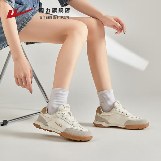 回力女鞋德训鞋女款春季爆款帆布鞋运动休闲板鞋百搭小白鞋子3128 商品图4