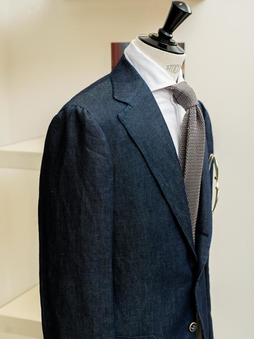 Sartoria Pirozzi Denim Linen Jacket 商品图5