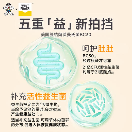 WANT POWER凝结魏茨曼氏菌巧心卷 商品图3