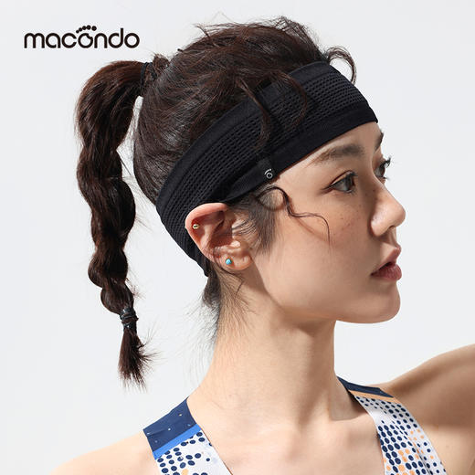 【新品上市】2025春夏马孔多跑步运动发带 路跑  越野跑 夏跑 户外/室内运动  吸汗透气 不紧绷 商品图2