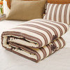 复古条纹系列全套一整套亚麻透气亲肤厚单人一体被子 商品缩略图0