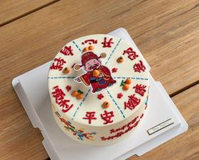 发财转盘蛋糕