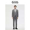 GXG男装灰格简约含羊毛商务西装外套 春季热卖西服 商品缩略图1
