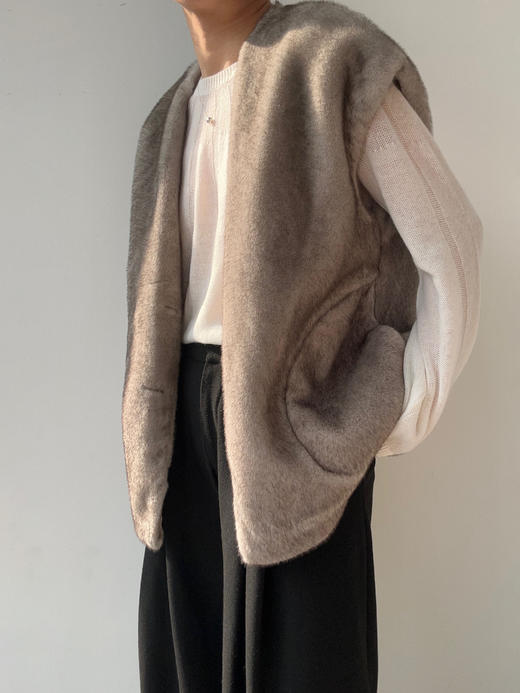 LCM｜Midnight patrol VEST [ 仿皮草 ] 【定制尺码加收10%定制费】 商品图5