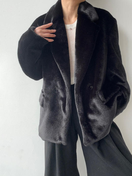 LCM｜Midnight patrol COAT [ 仿皮草 ] 【定制尺码加收10%定制费】 商品图3