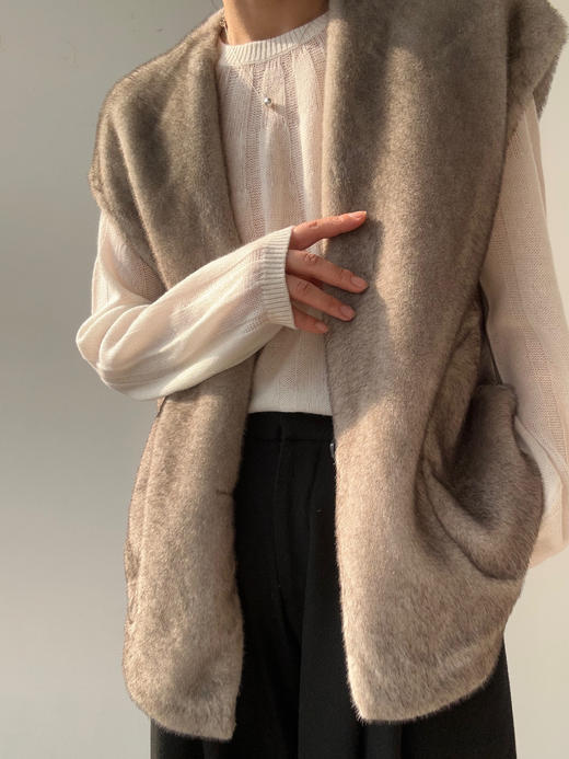 LCM｜Midnight patrol VEST [ 仿皮草 ] 【定制尺码加收10%定制费】 商品图7