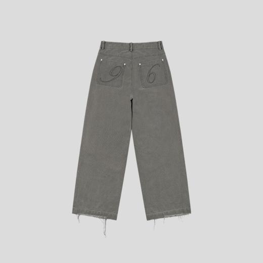 GOODBAI 916水洗做旧膝盖补强直筒工装休闲裤 商品图4