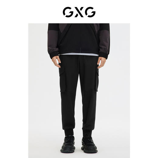 GXG男装  休闲长裤束脚工装裤大口袋潮 春季热卖爆款休闲裤 商品图2