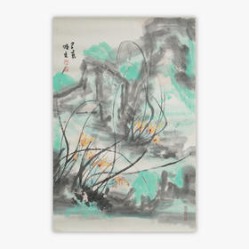 林顺文《花鸟之十七》国画70CM*46CM约3平尺手绘纸本宣纸作品【原作编号GH0431】