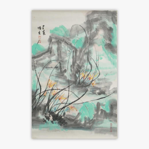 林顺文《花鸟之十七》国画70CM*46CM约3平尺手绘纸本宣纸作品【原作编号GH0431】 商品图0