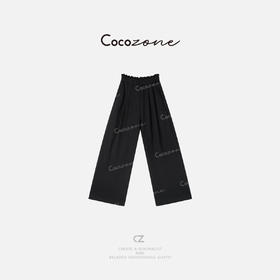 COCO ZONE 2025春季美式设计感松紧腰休闲裤CD2A0030