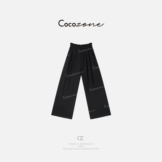 COCO ZONE 2025春季美式设计感松紧腰休闲裤CD2A0030 商品图0