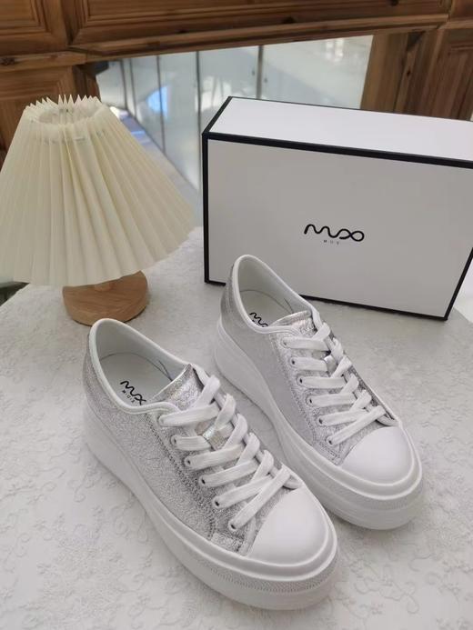 MUX百搭老爹小白鞋厚底休闲 商品图0