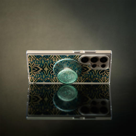 【白莲花度假村】交织绿意 POPCASE手机壳 MagSafe Popcase磁吸款 绿色 植物花卉 国风 iPhone 16/15/14 商品图1