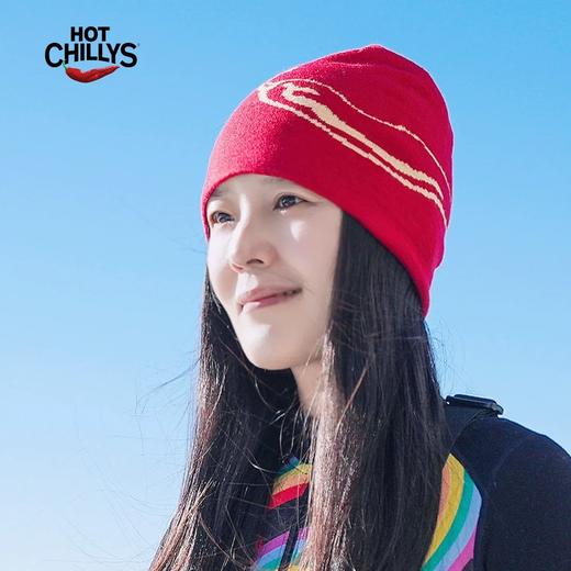 HOTCHILLYS热椒羊毛针织帽男女款户外保暖滑雪运动毛线帽冷帽 商品图1