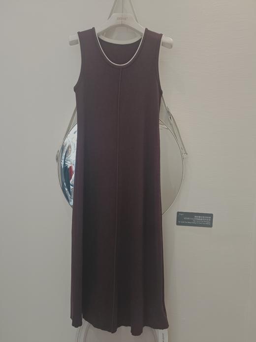 【门店同款】ENJOY秋季C-韩系拼边针织背心裙 159396490 商品图0