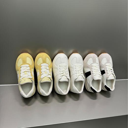 真皮丑萌华夫阿甘鞋女款2025春季新款厚底德训鞋轻便防滑休闲运动鞋！ 商品图1