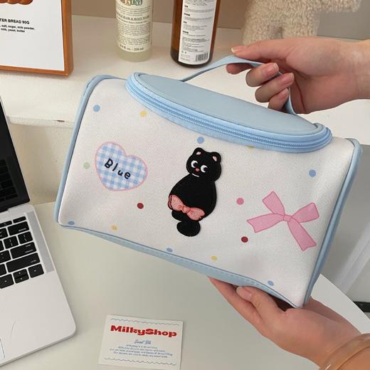 【可爱卡通手提化妆包】女新款少女心便携大容量化妆品收纳洗漱包，大容量收纳，方便携带 商品图9