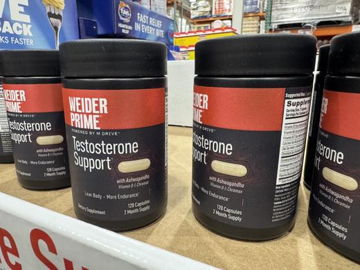 Weider Prime韦德男士功能睾酮素复合维生素补充剂120粒装，美国代购，无中文标签，介意慎拍 商品图1