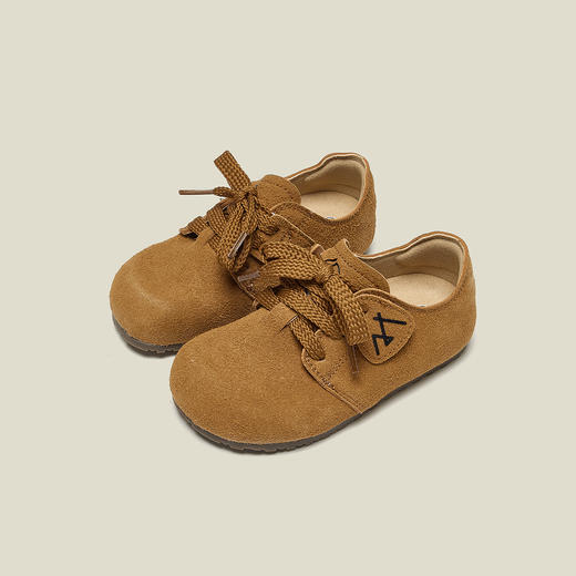 【ZY马骑顿】马骑顿童鞋全包勃肯鞋春季软底圆头复古百搭平底休闲鞋子 商品图2