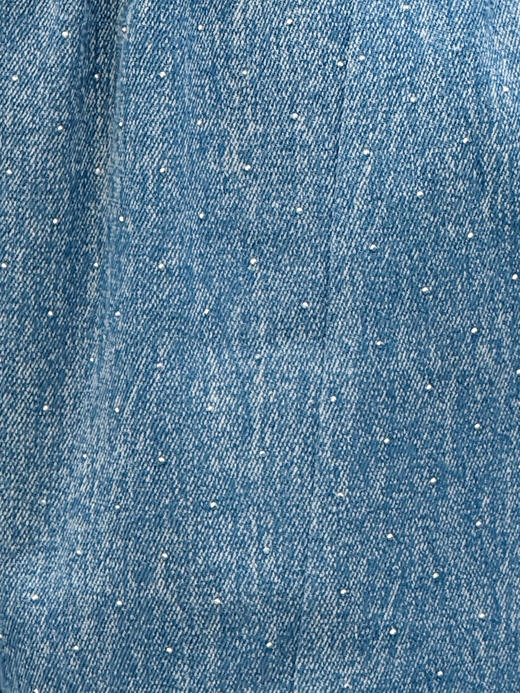 TYNVIE挺括桶形牛仔裤-蓝色 商品图14