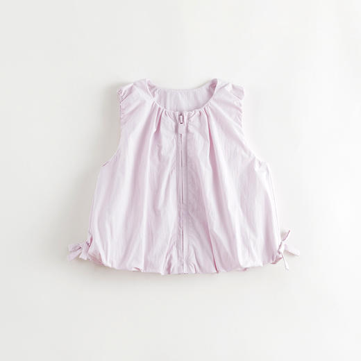 马克珍妮女童元气花苞小马甲 儿童背心夹克2025年春装新款250137 商品图2